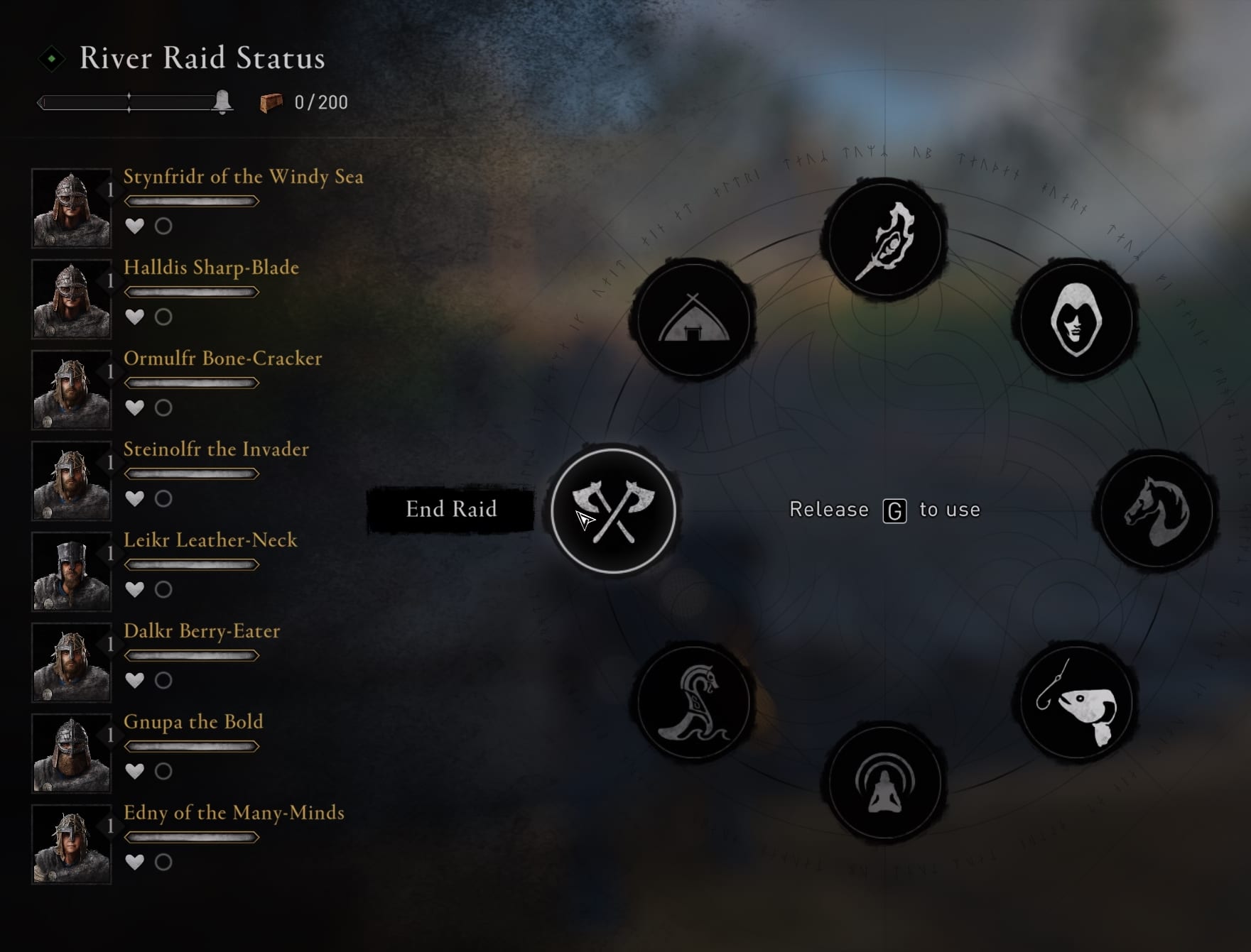 River Raid Status WIndow