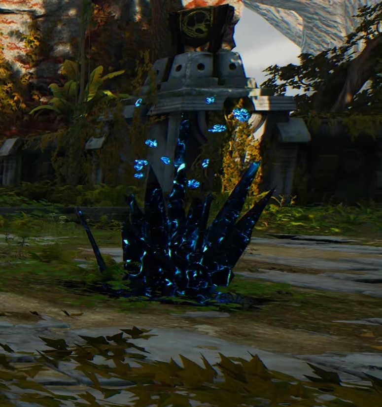 Rock Spikes ability effect