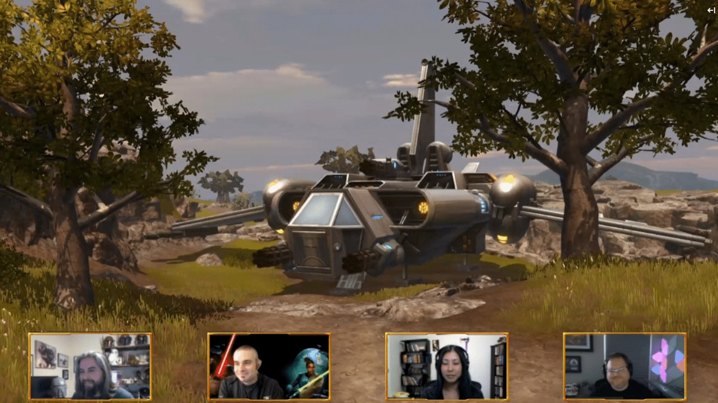 SWTOR 6.3 Dantooine - Secrets of the Enclave landing area