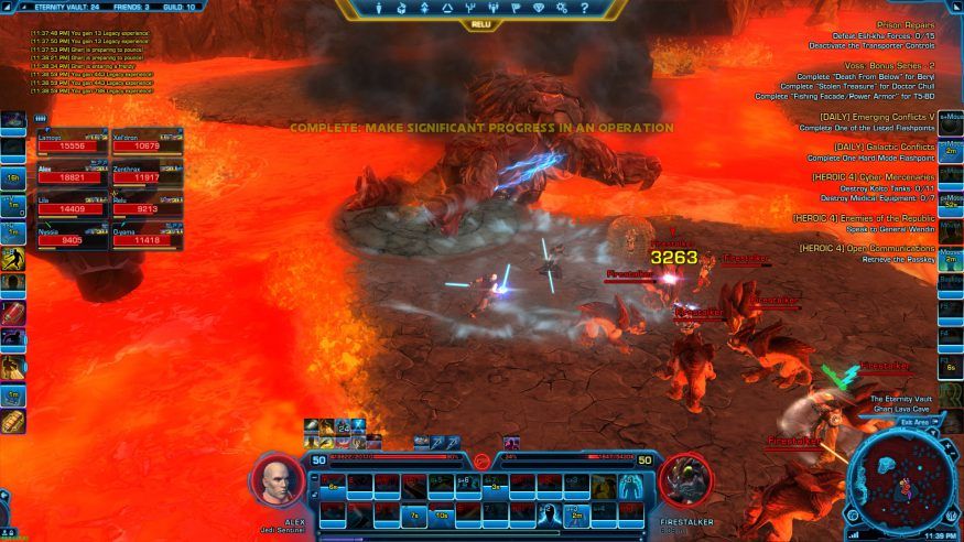 Gharj, 2nd boss in EV