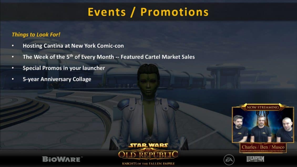 swtor august producer live stream events and promotions