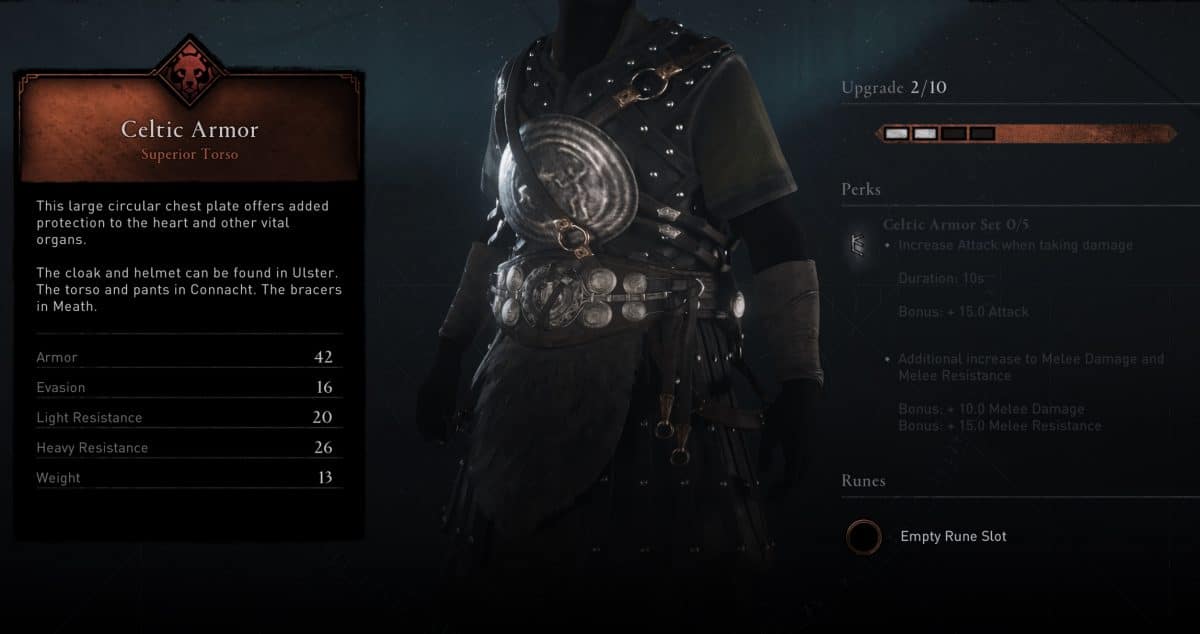 AC Valhalla Celtic Armor Set Locations Guide