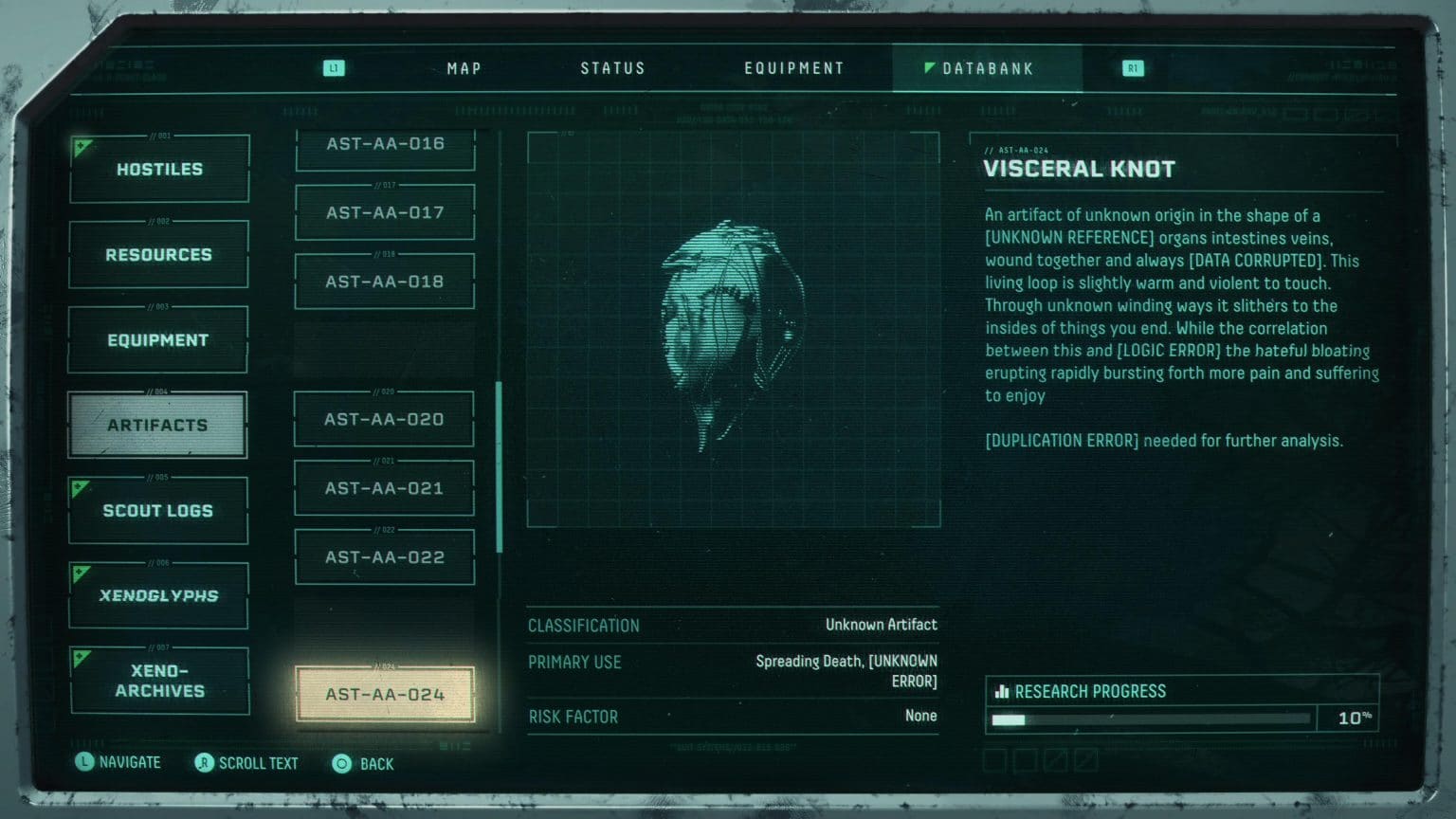 Returnal Equipment full list and best usage Guide