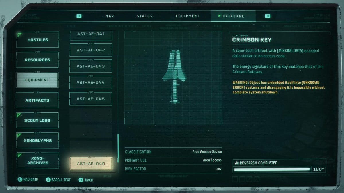 Returnal Equipment full list and best usage Guide