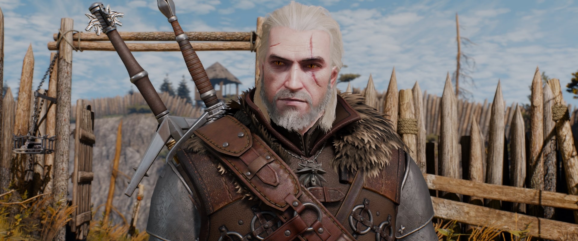 Witcher 3 Wild Hunt Next Gen Update Black Bars Fix for Ultrawide - AFTER