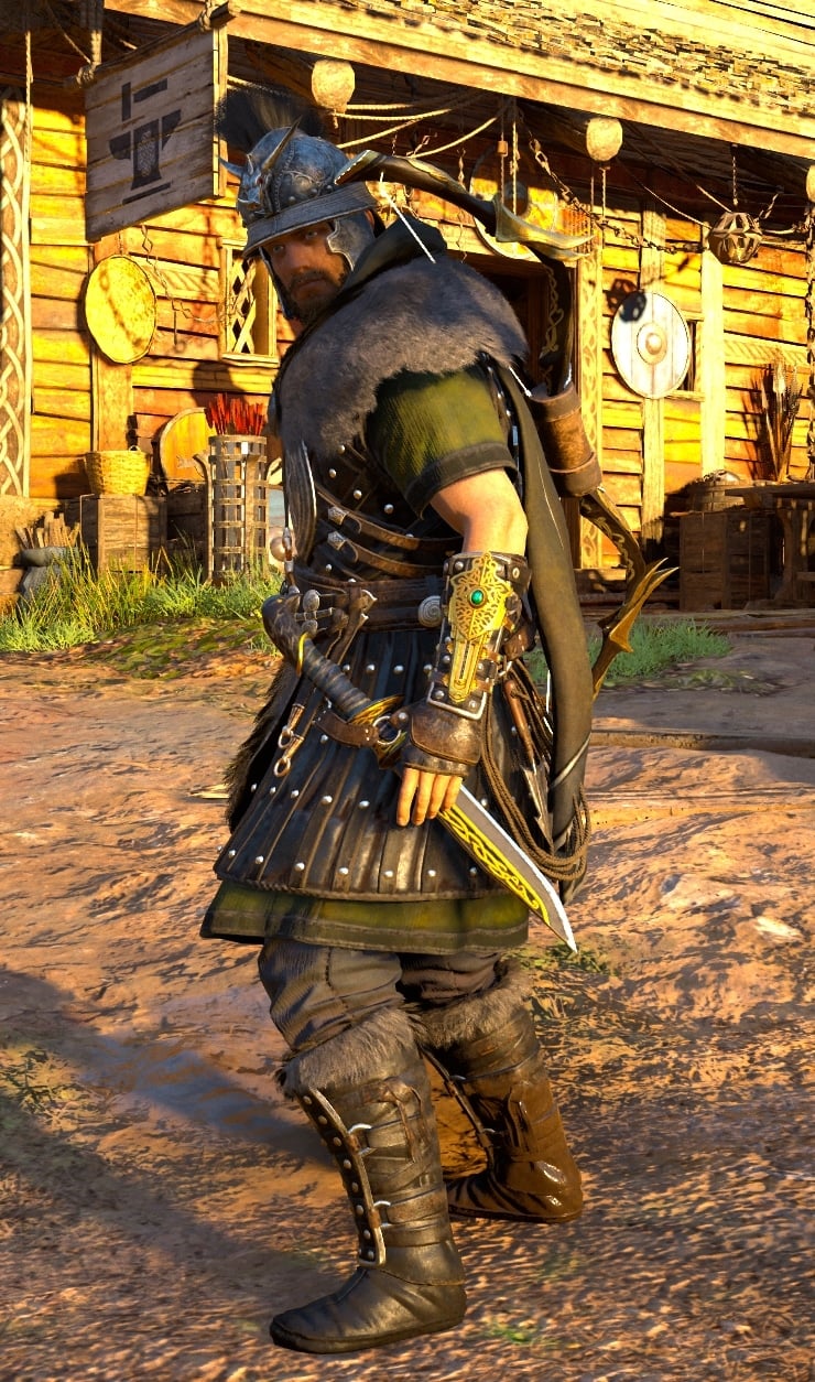 AC Valhalla Wrath of the Druids DLC - Celtic Armor Set Overview