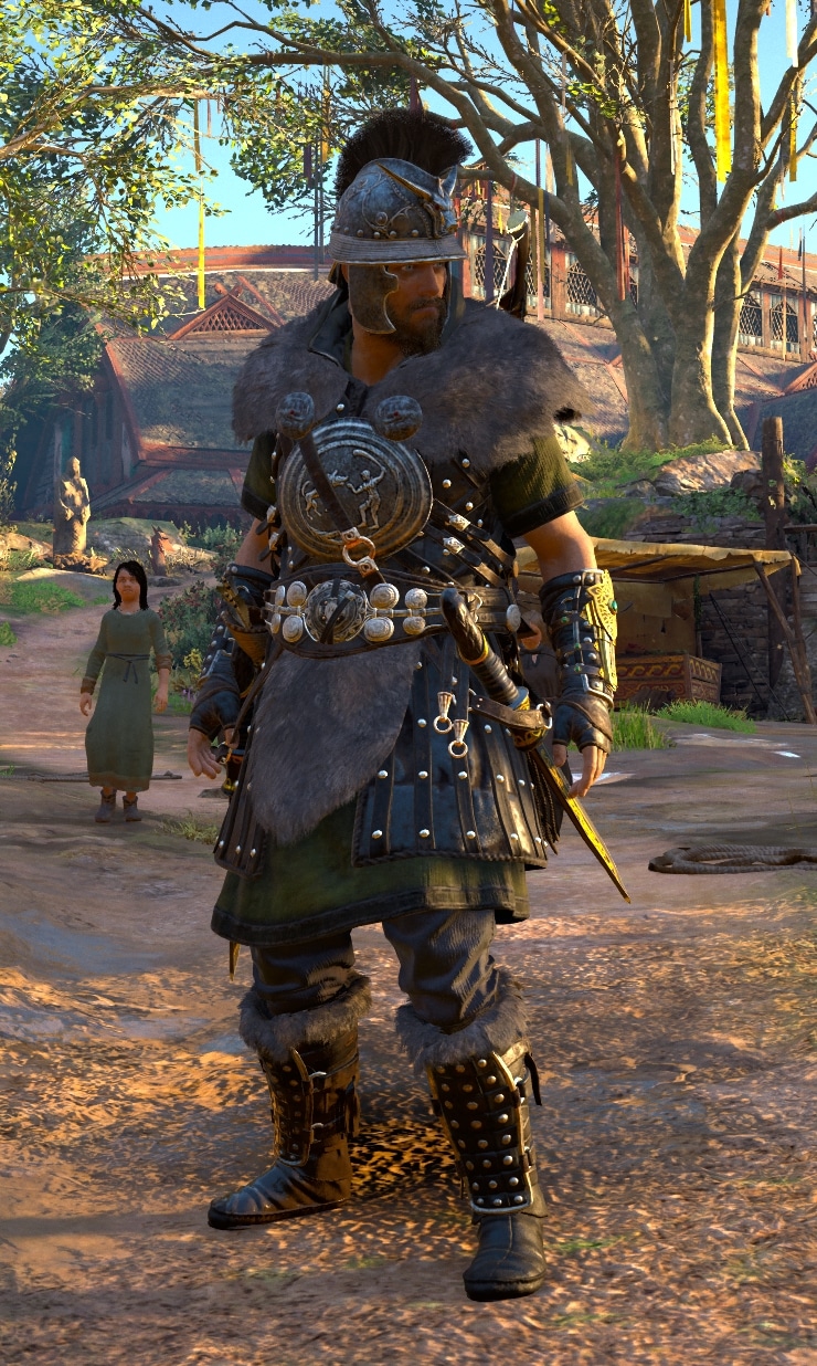 AC Valhalla Wrath of the Druids DLC - Celtic Armor Set Overview