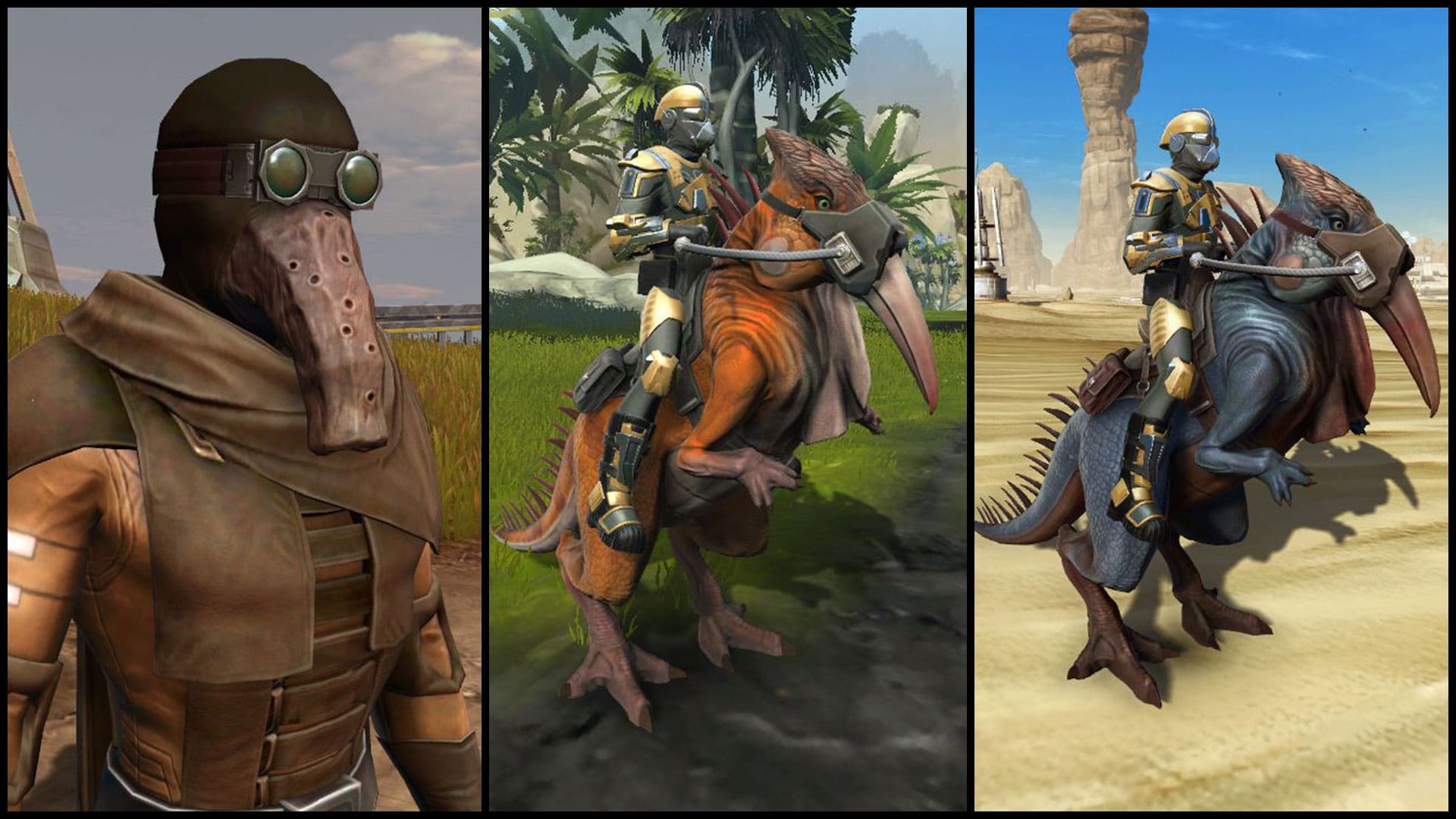 Altuur's Infiltrator Customization, Arid Teithek Mount, and the Subterranean Teithek Mount
