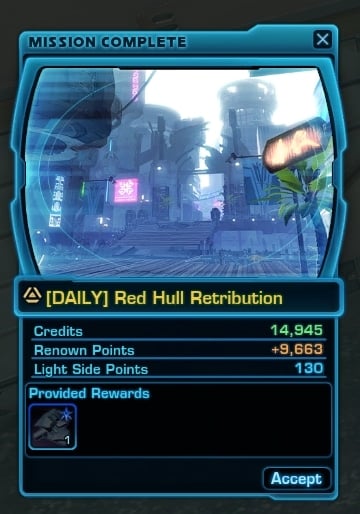 [Daily] Red Hull Retribution Rewards