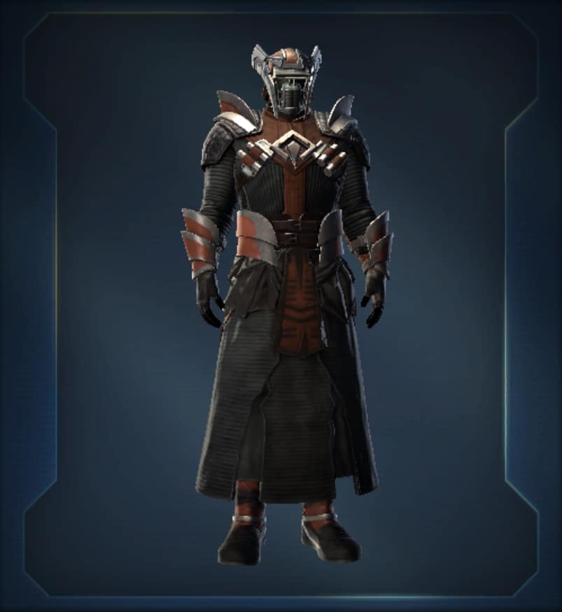 Dark Interrogator Armor Set - Front