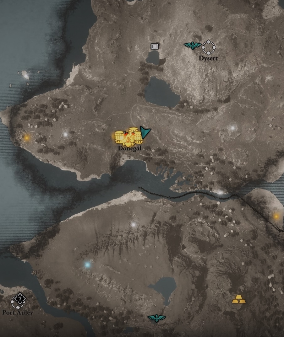 Druidic Bracers Map