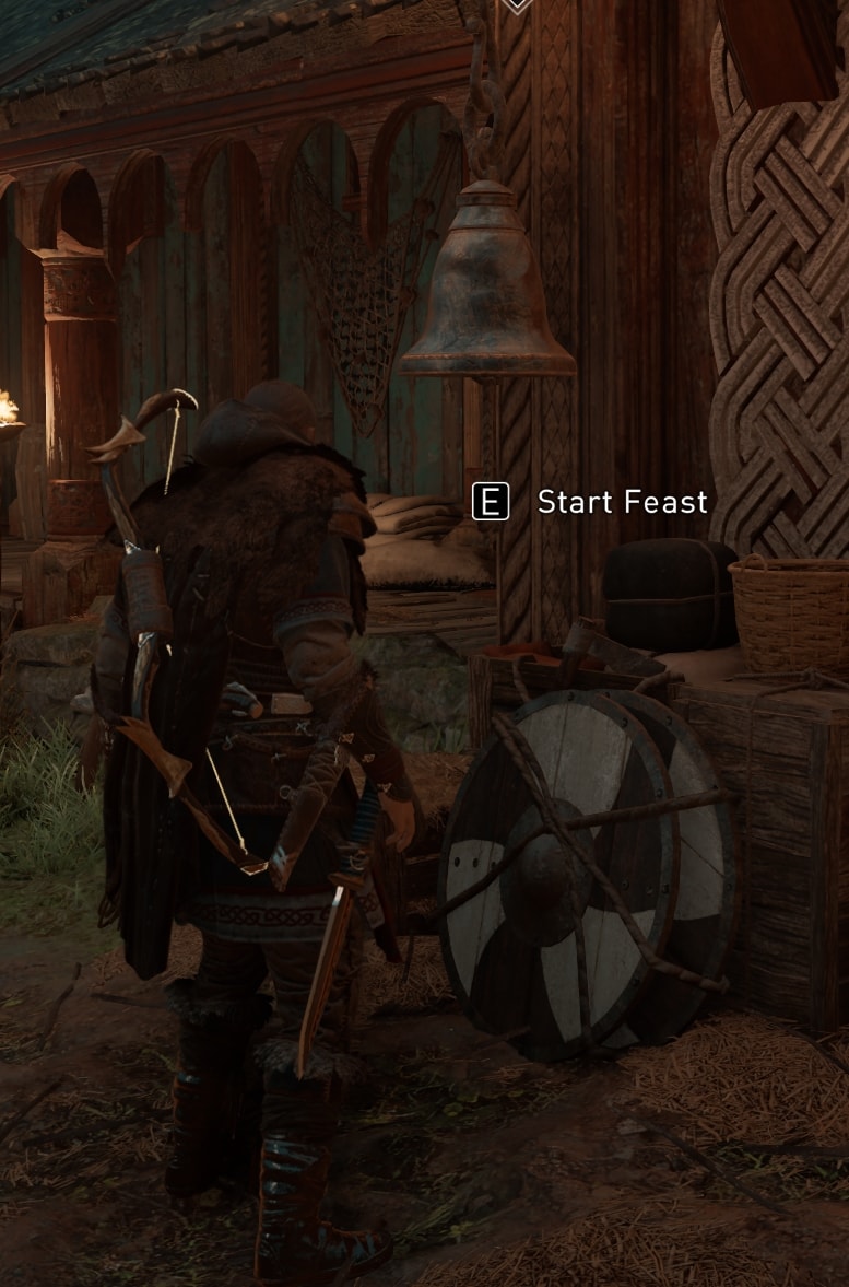 How to start a Feast in AC Valhalla