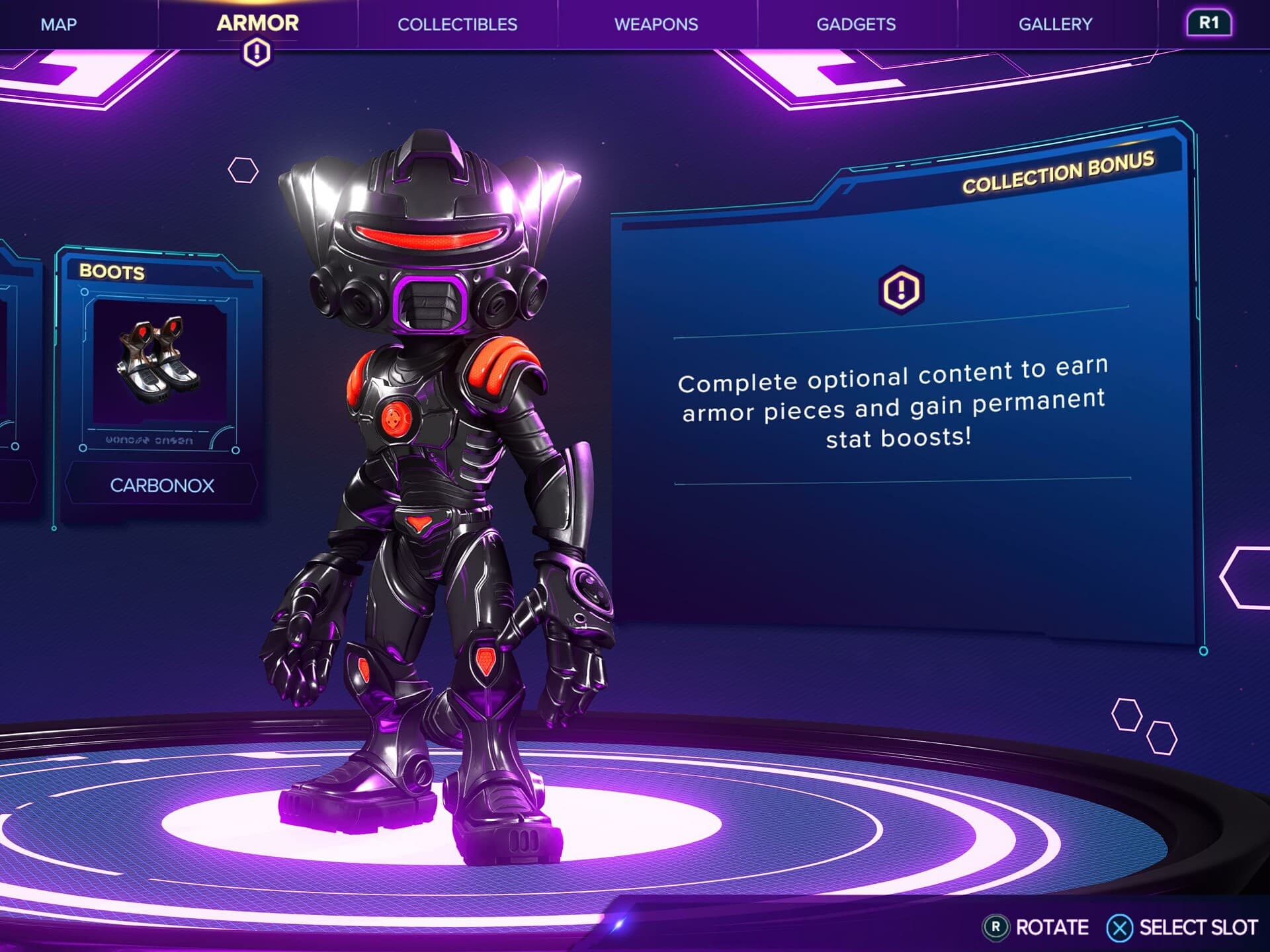 Ratchet and Clank Rift Apart Armor - Carbonox