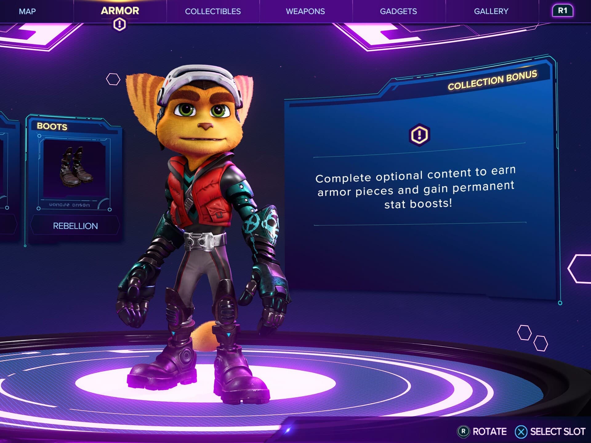 Ratchet and Clank Rift Apart Armor - Rebellion