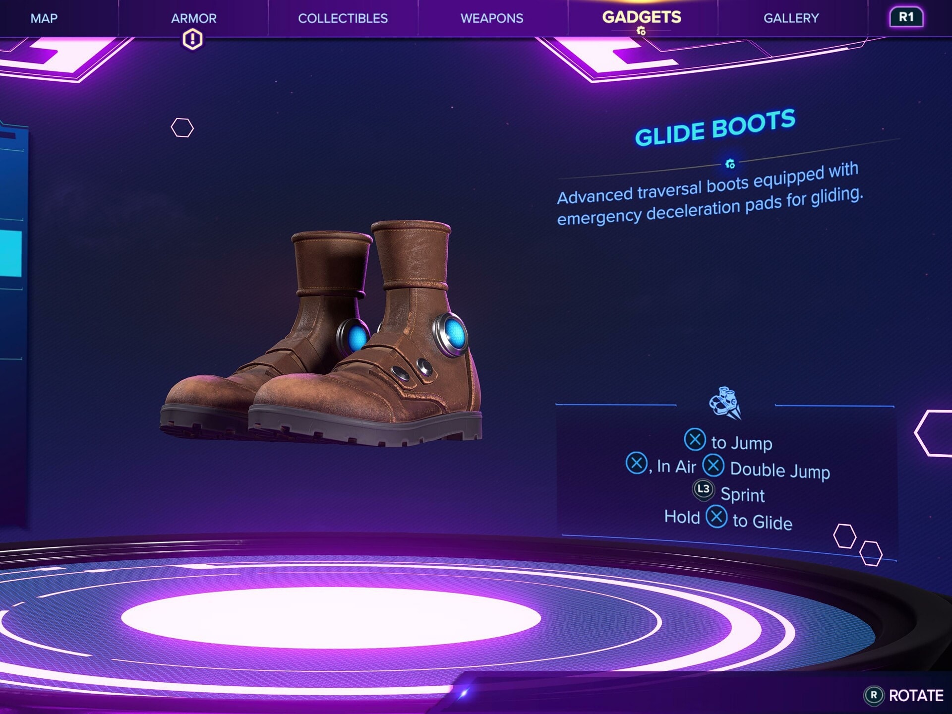 Glide Boots - Ratchet and Clank gear guide