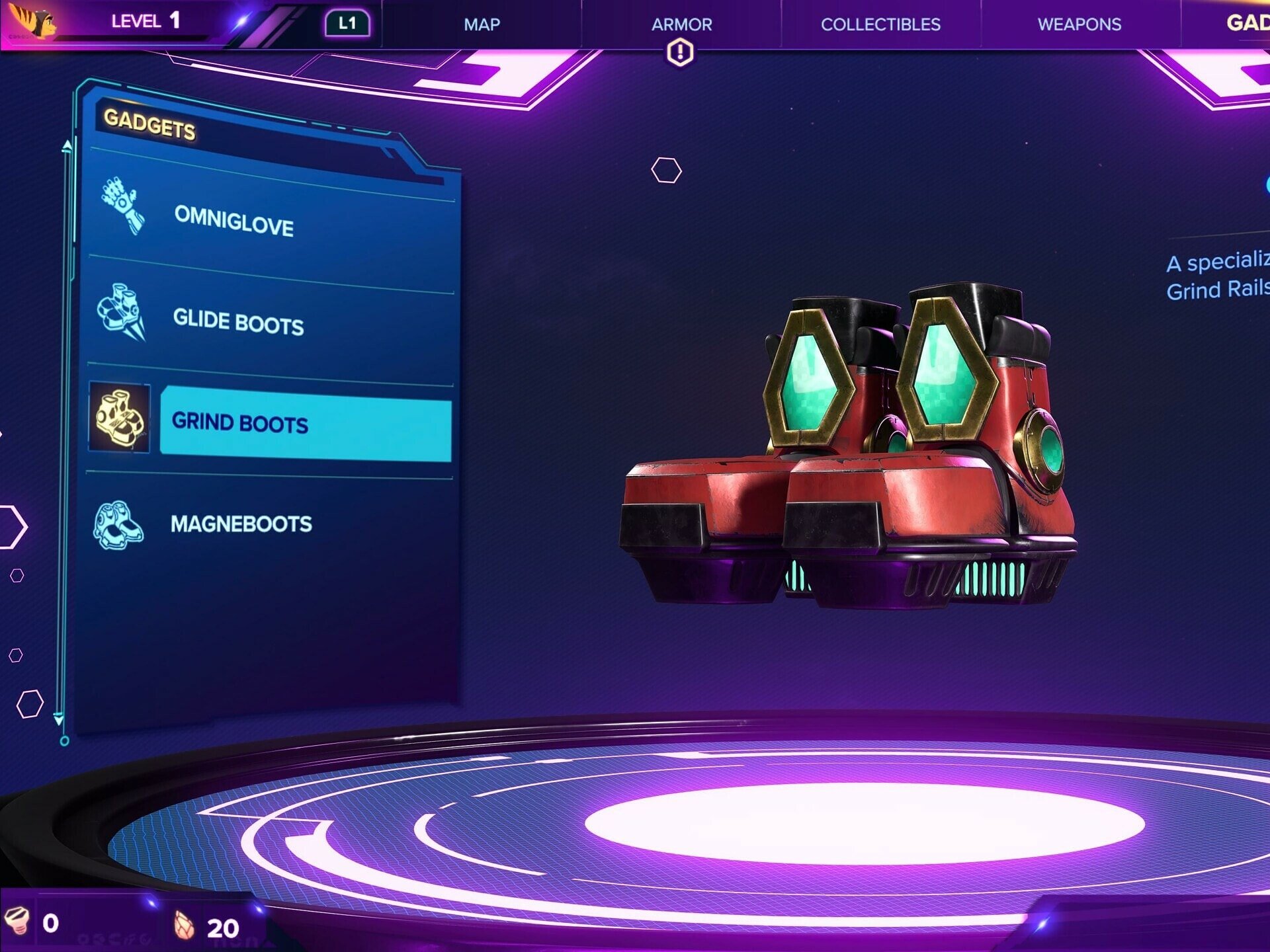 Grind Boots - Ratchet and Clank gear guide