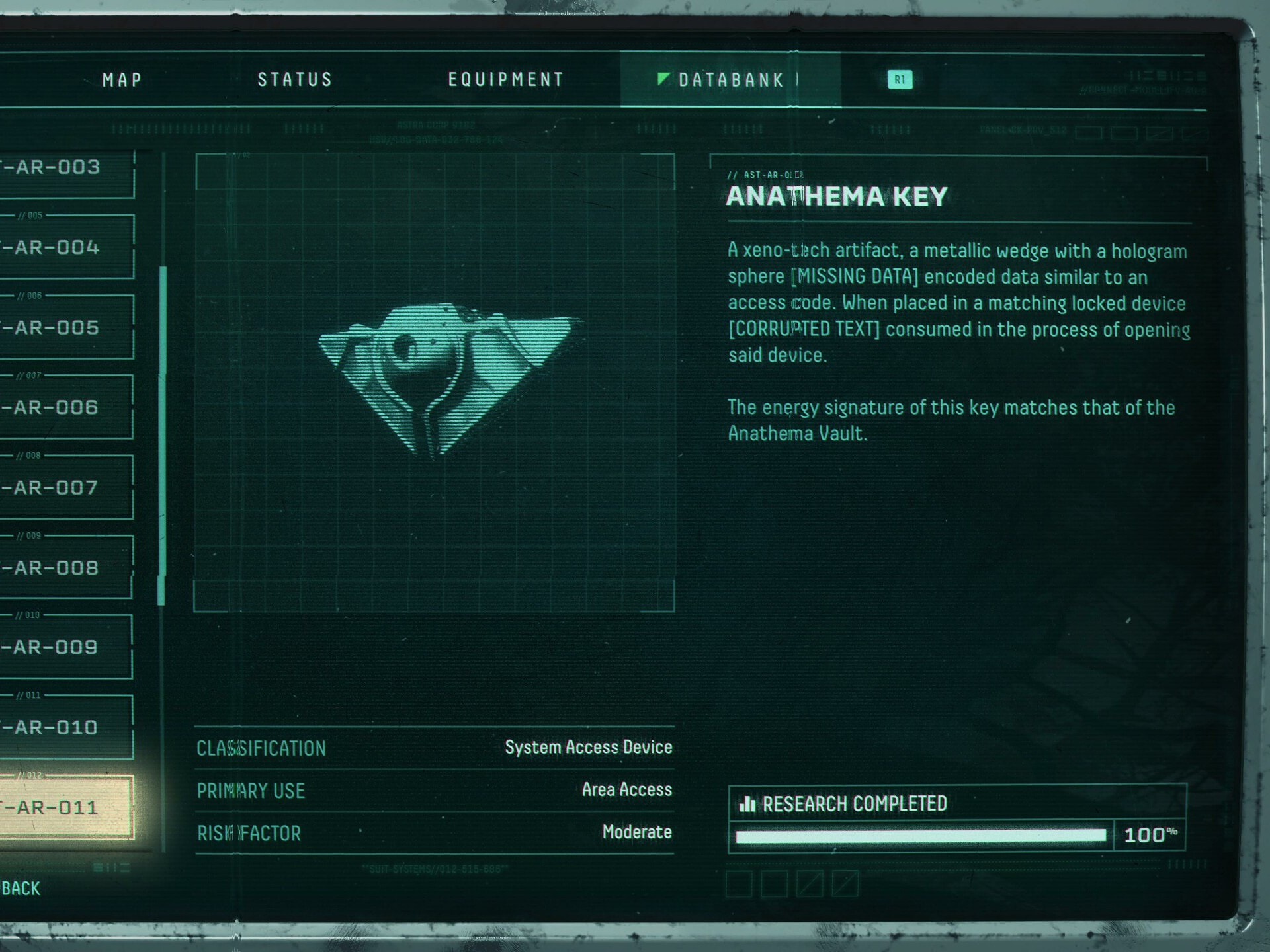 returnal equipment guide