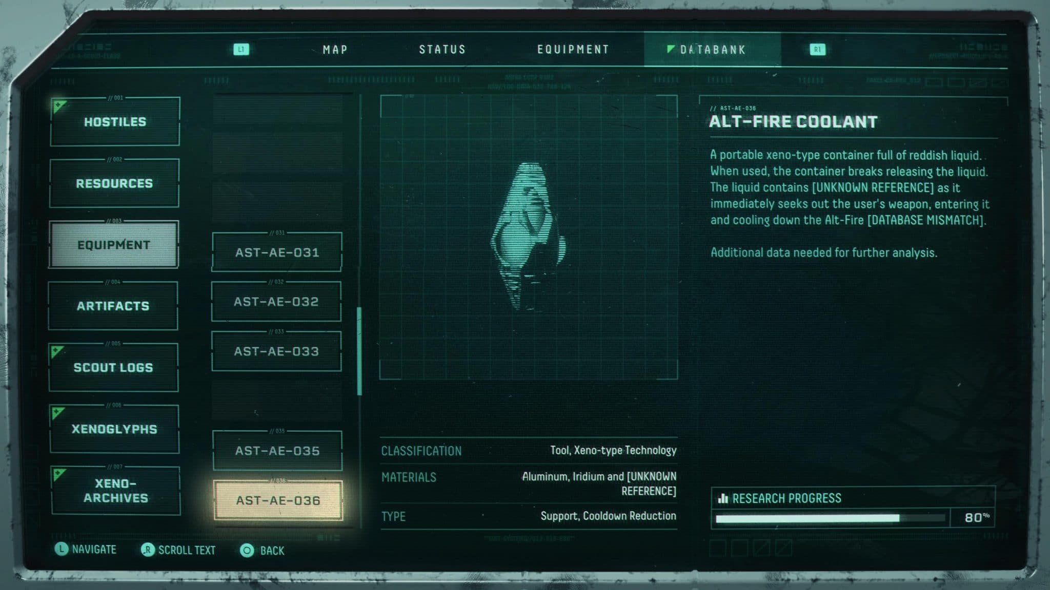 Returnal Consumable - Alt-Fire Coolant