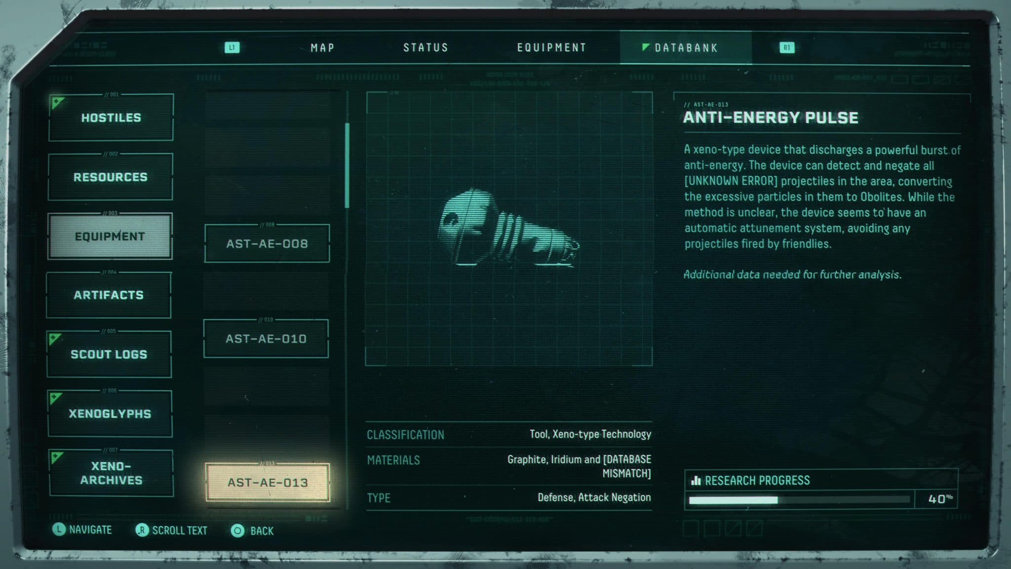 Returnal Consumable - Anti-Energy Pulse
