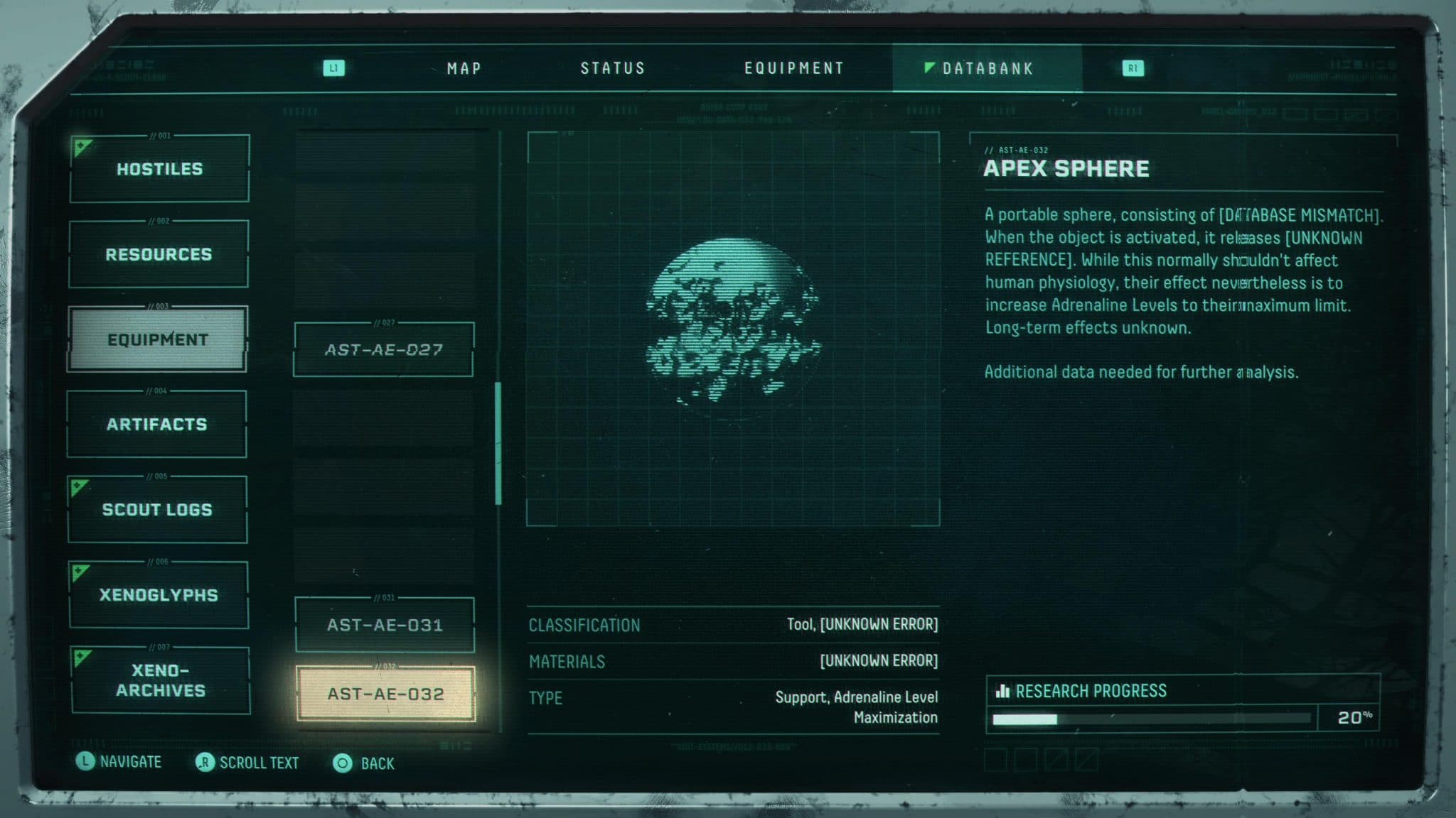 Returnal Consumable - Apex Sphere