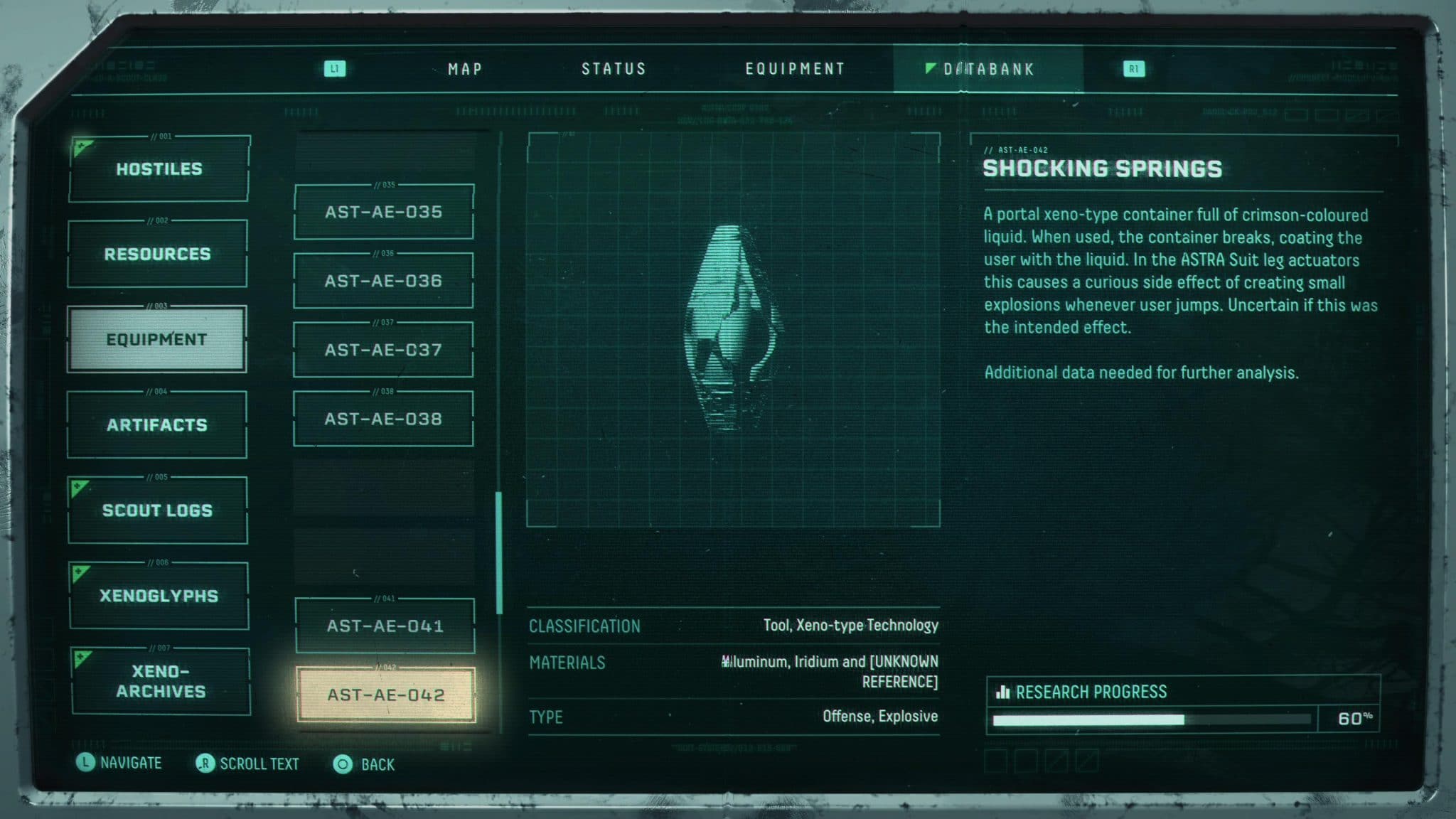 Returnal Consumable - Shocking Springs