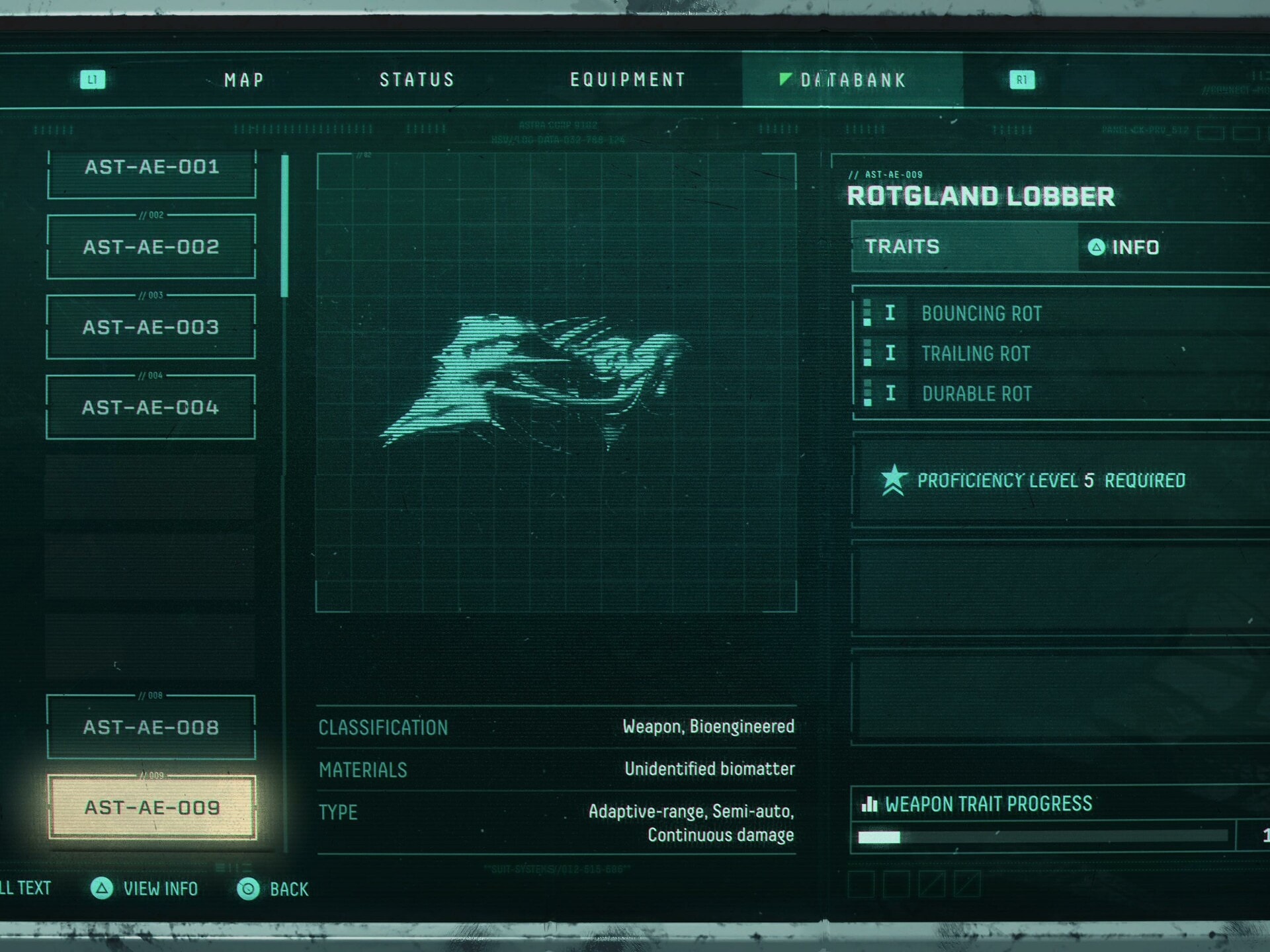 Returnal Weapon - Rotgland Lobber
