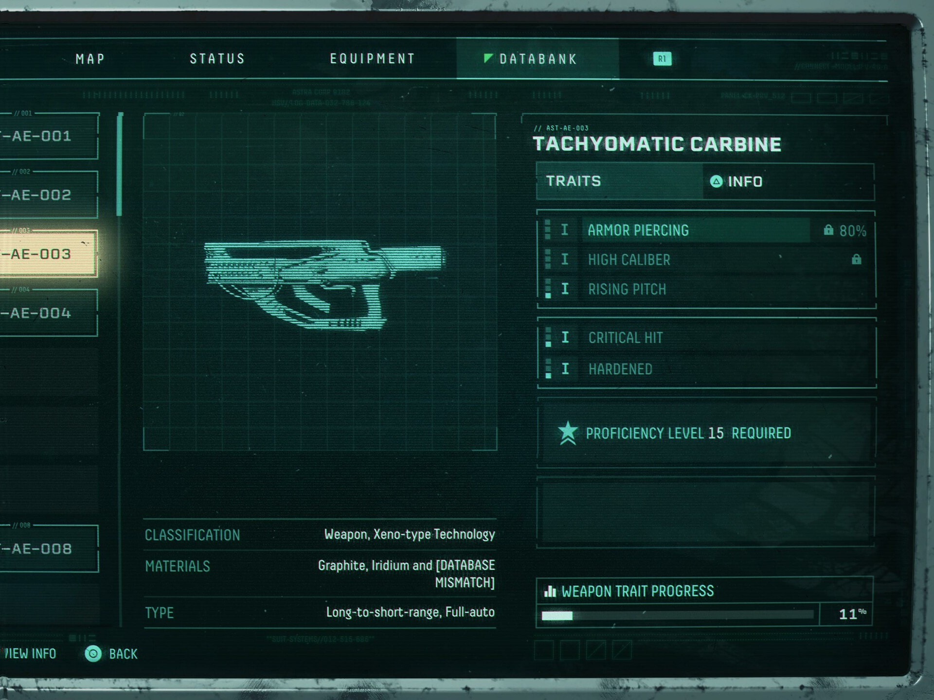 Returnal Weapon - Tachyomatic Carbine