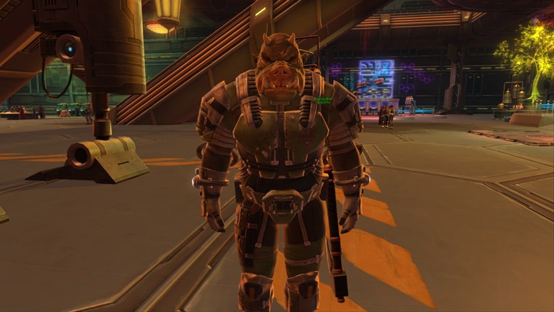 SWTOR Nightlife Event Kingpin Slot Reward - Gamorrean Guard Companion - View 1