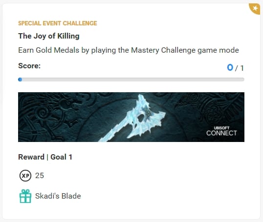 The Joy of Killing Event Achievement