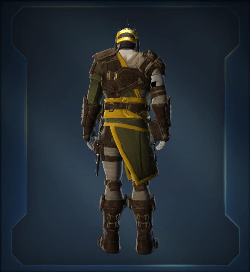 Tython Highlander Armor Set - Back