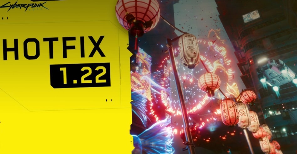 Cyberpunk 2077 Hotfix 1.22