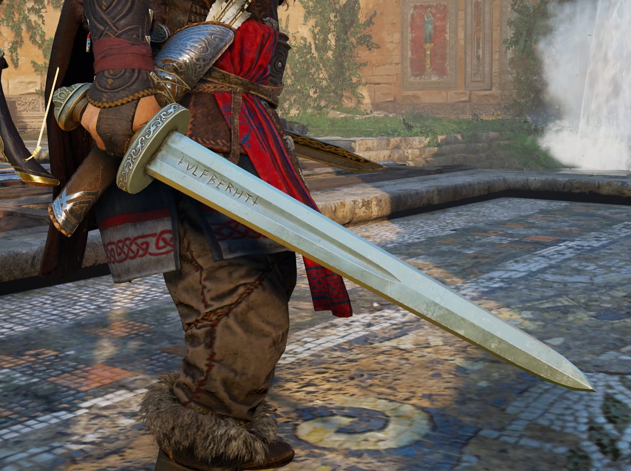 AC Valhalla Egbert one-handed sword from Siege of Paris - visual preview