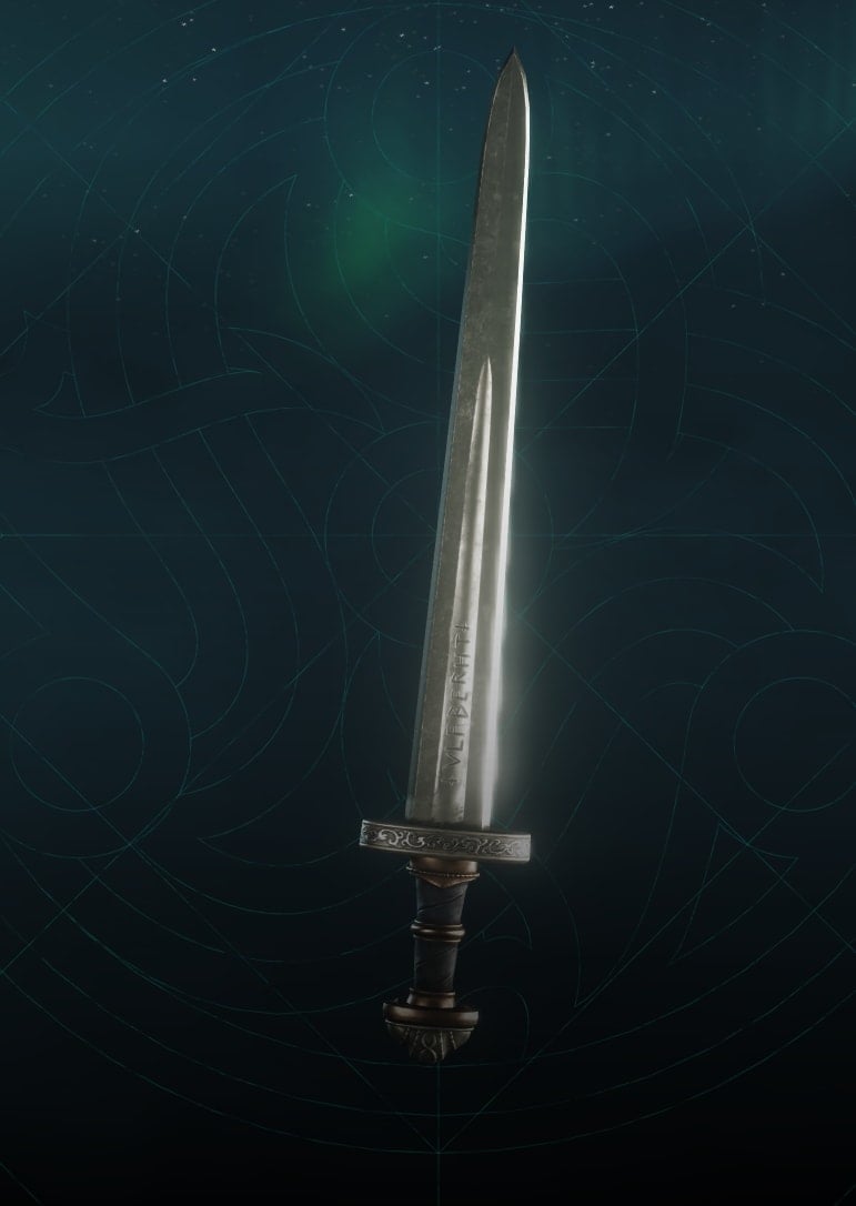 AC Valhalla Egbert one-handed sword from Siege of Paris - visual