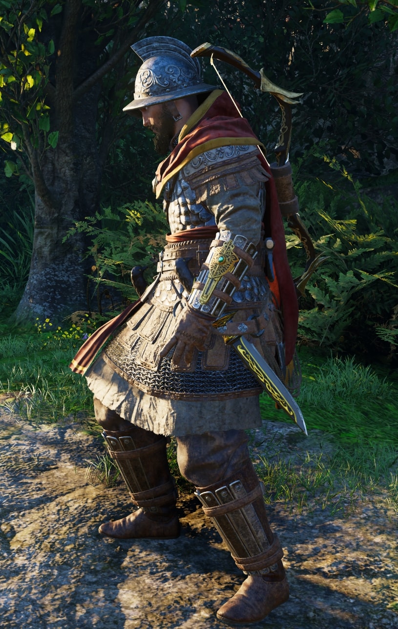 AC Valhalla Siege if Paris DLC - Paladin Armor Set Visual Preview - left