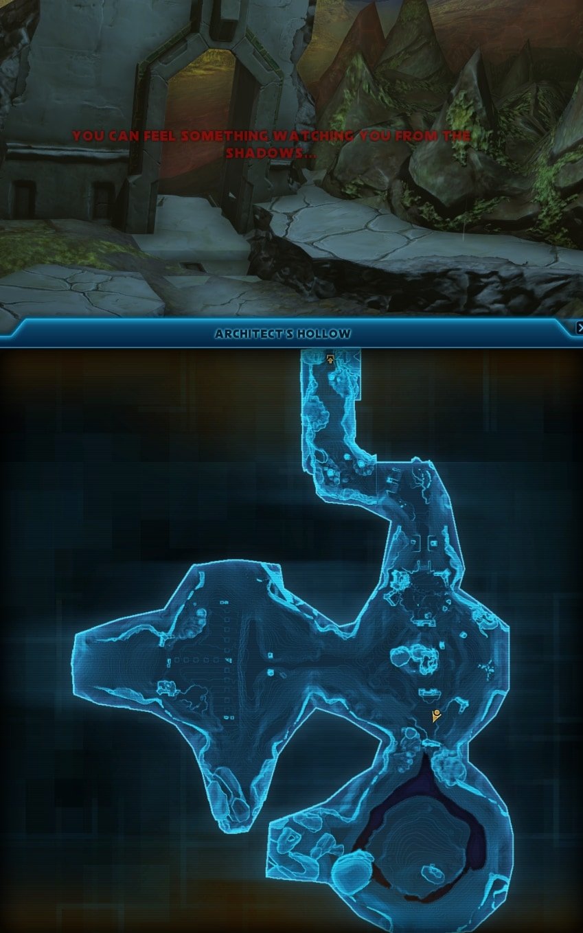 Activate the medallion - SWTOR Reclaimed Treasure