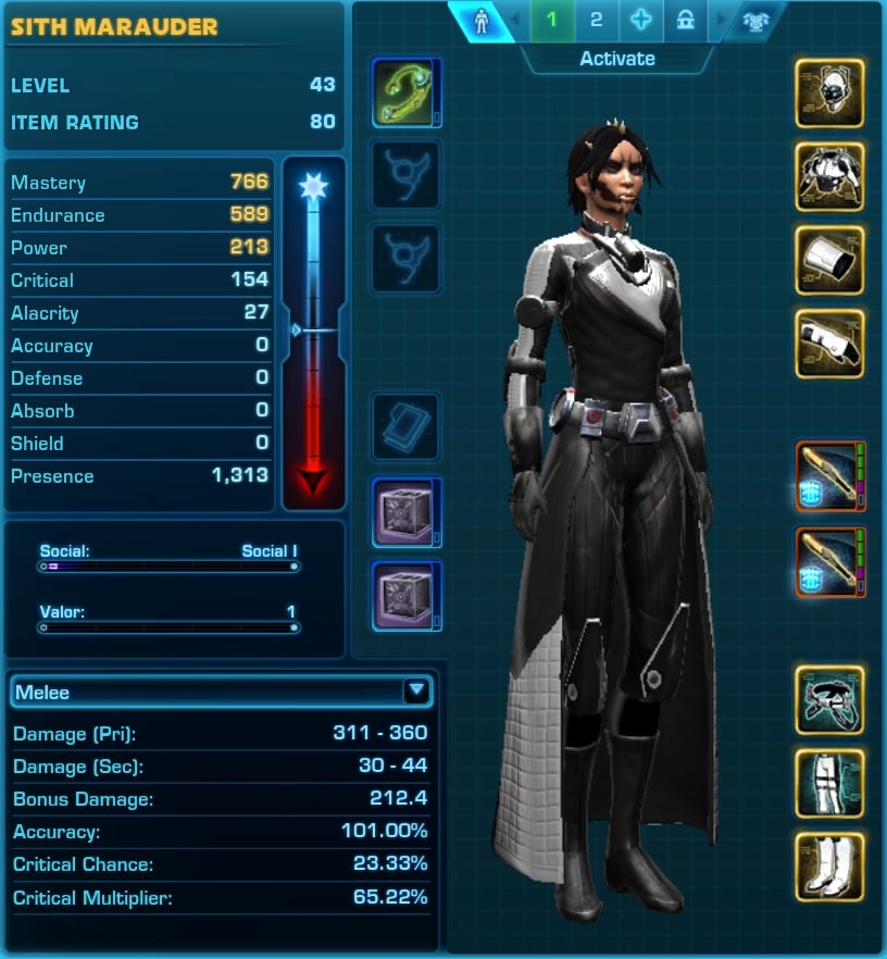 Character Dark vs Light UI in 6.3.1