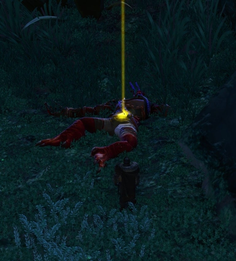 Defeat the Massassi and loot its body