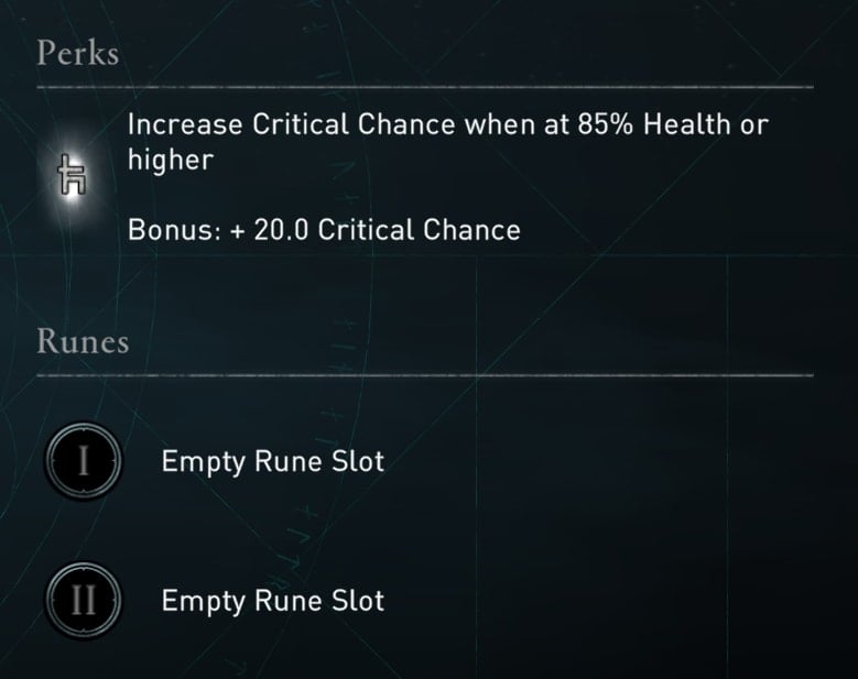 Durendal one-handed sword AC Valhalla Siege of Paris DLC -stats