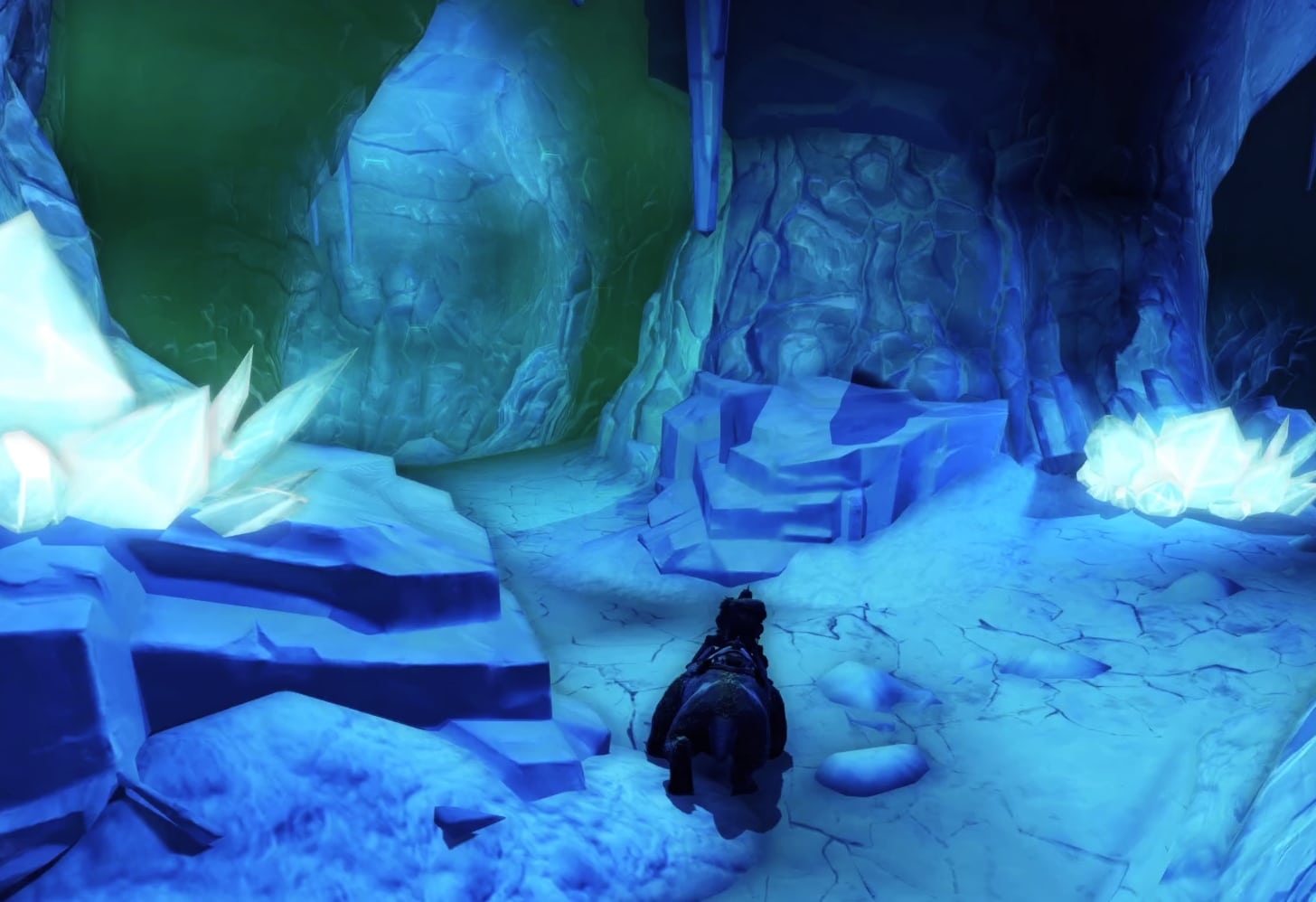 Enter the mining camp and talk to the Mining Foreman