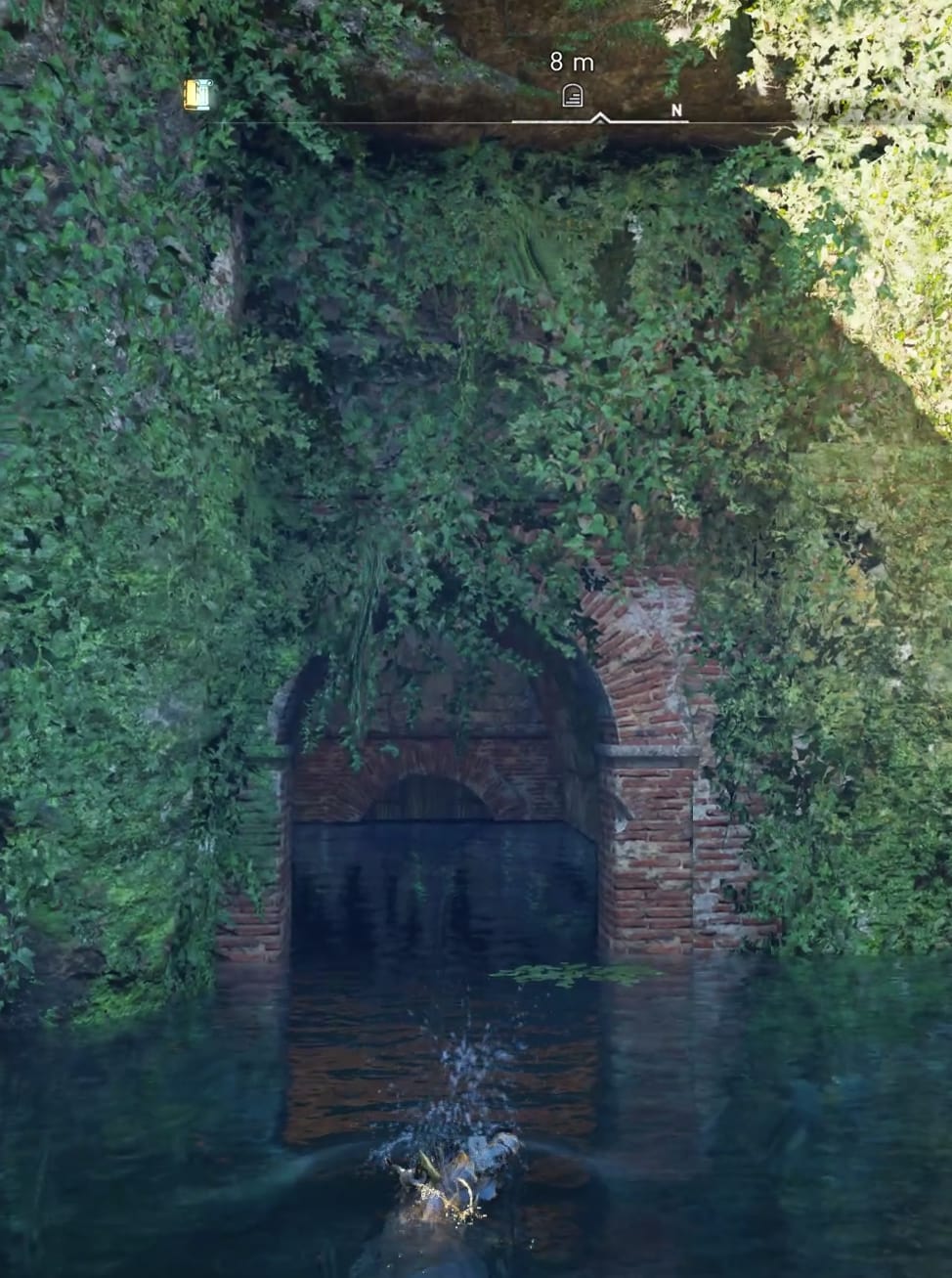 Entrance to the south
