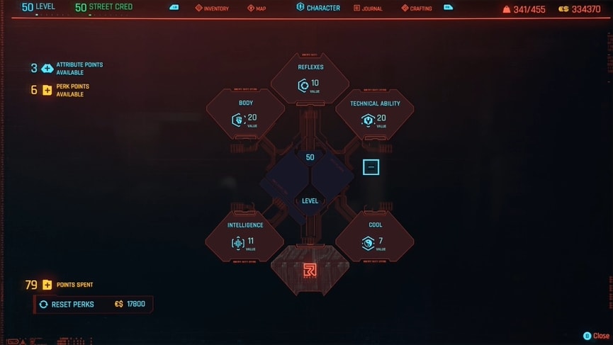 How to reset your Perk Points
