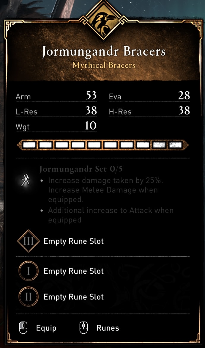 Jormungandr Bracers - Valhalla Jormungandr Pack