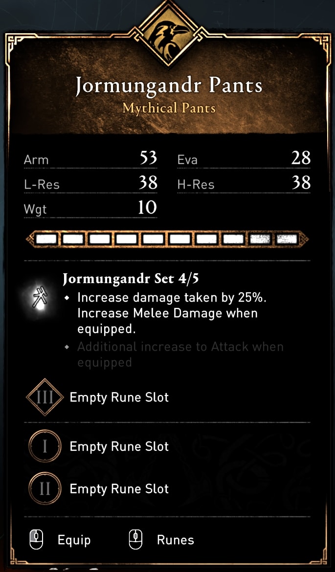 Jormungandr Pants - Valhalla Jormungandr Pack