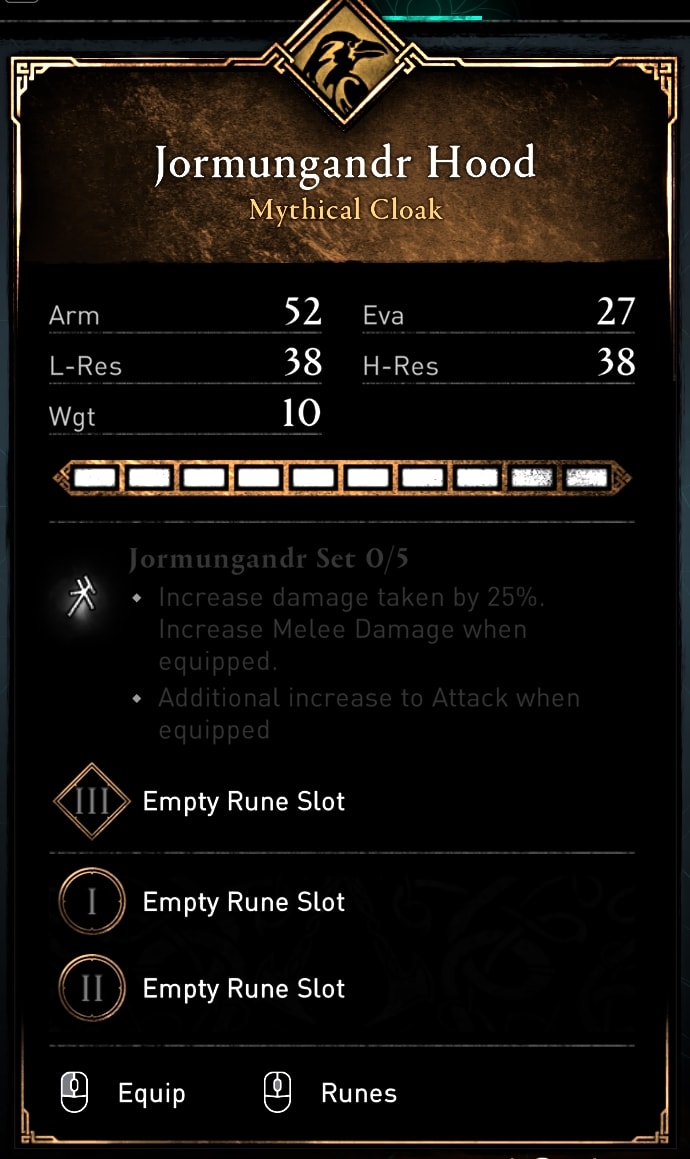 Jormungandr Hood - Valhalla Jormungandr Pack