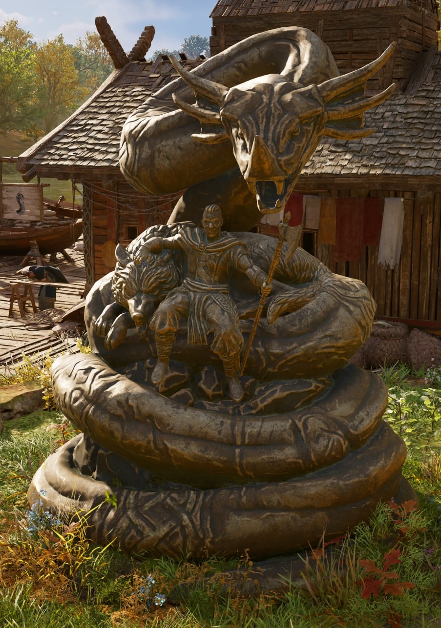 Loki's Statue