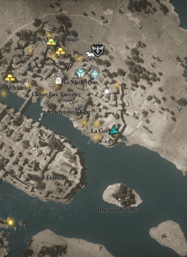 Paladin Bracers Map