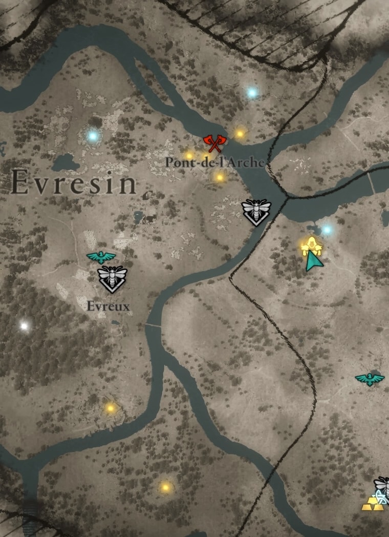 Paladin Pants Map