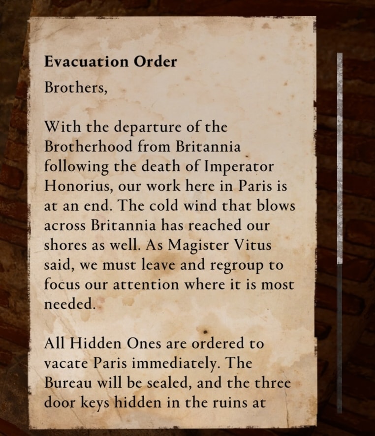 The Letter - part 1