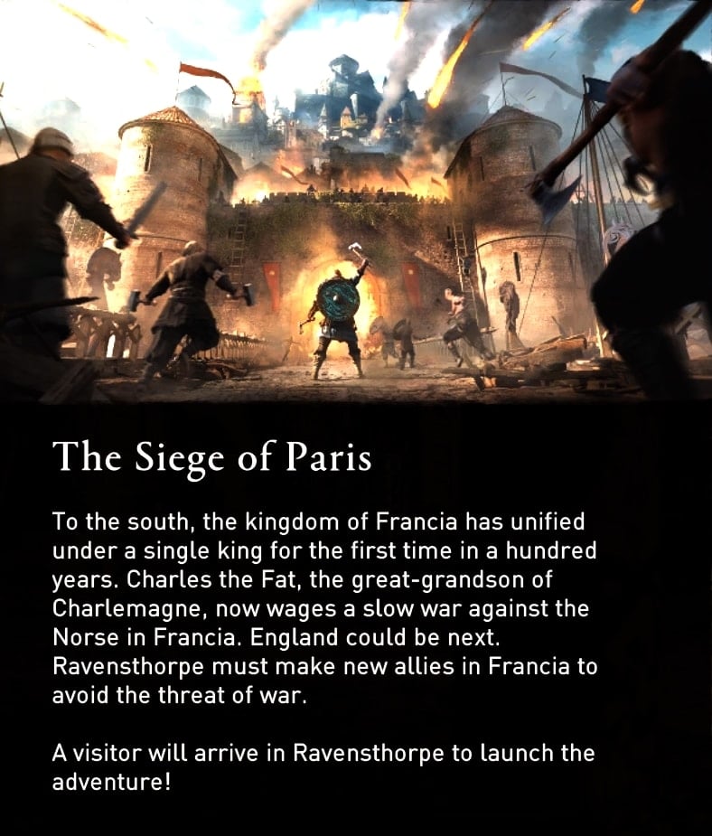 The Siege of Paris Intro Screen