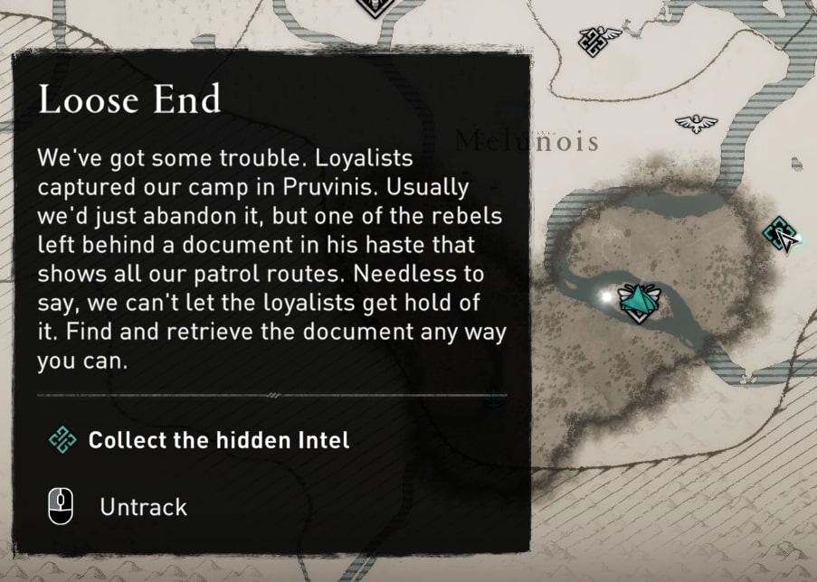 Tracking Rebel Missions in Francia - Valhalla Rebel Missions Guide